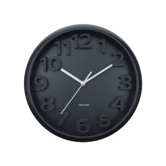 Nástenné hodiny Elevated Classic Numbers Karlsson KA6052BK, 34cm